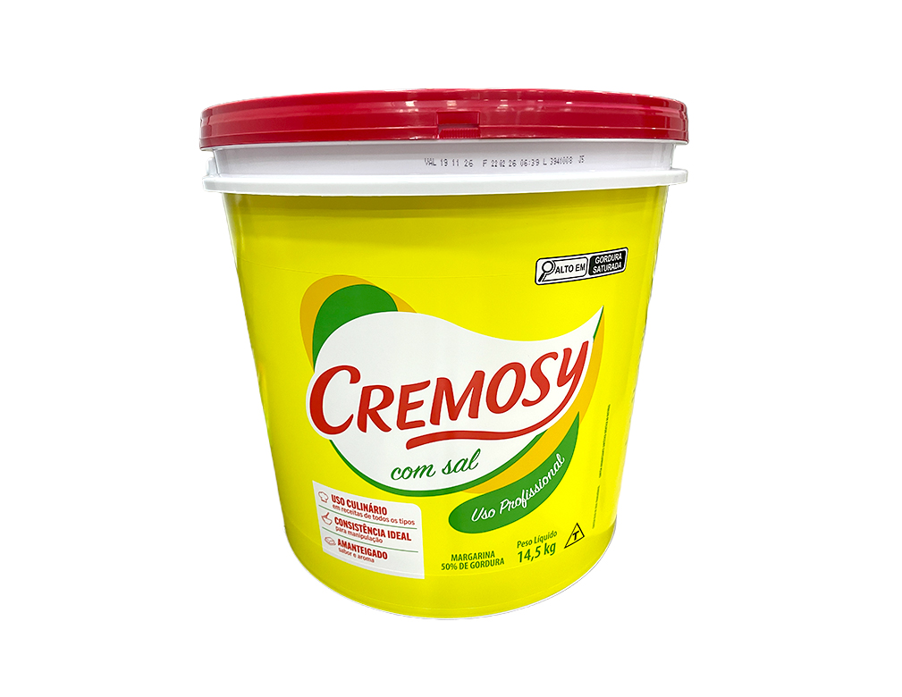 MARGARINA COM SAL 50% CREMOSY (BD 14,5 KG)
